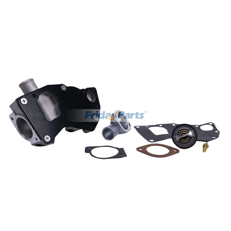 Excavator Water Pump & Thermostat & Gasket & Water Outlet Pipe & Sensor