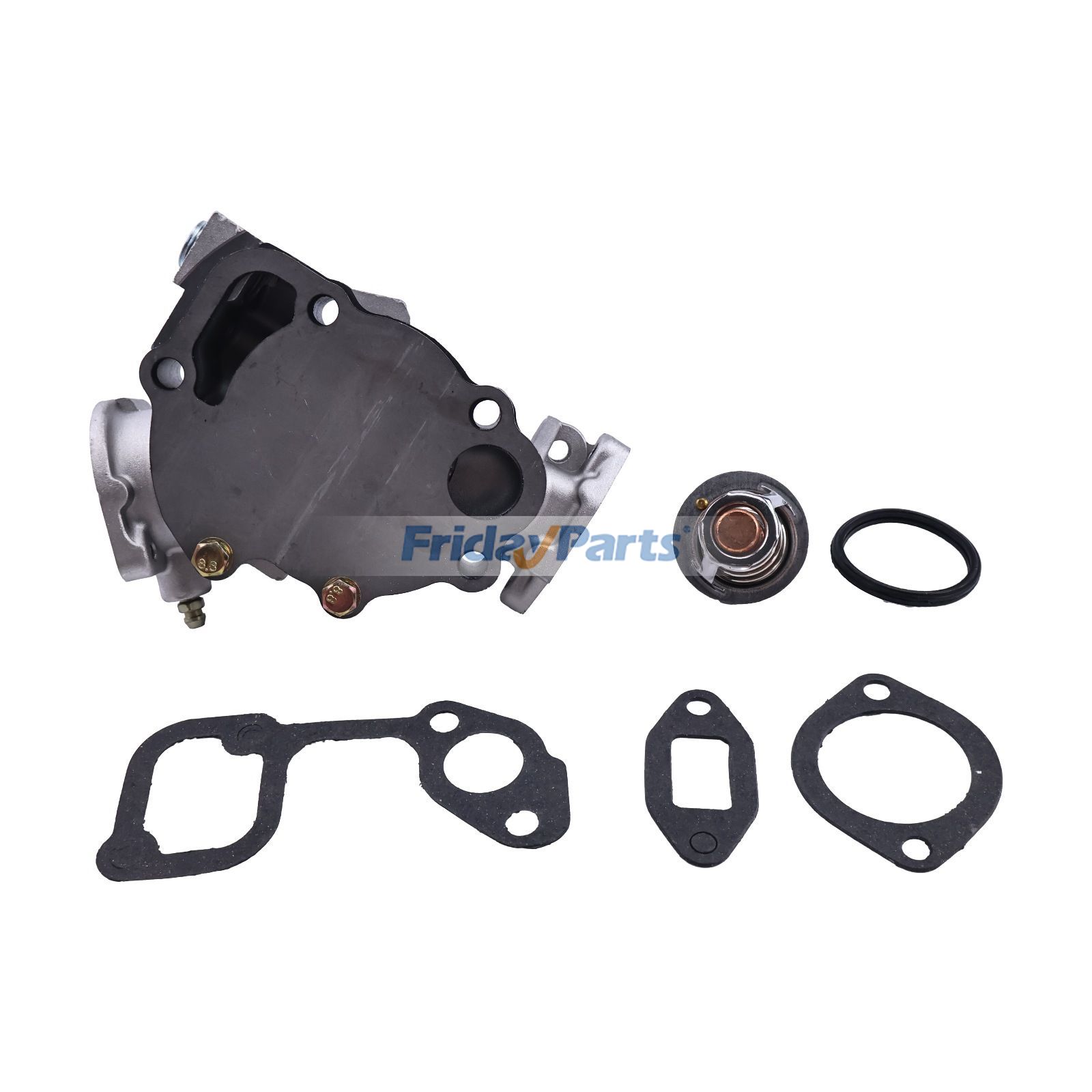 FridayParts Water Pump & Thermostat Kit for Daihatsu Kawasaki UTV 3010 4010