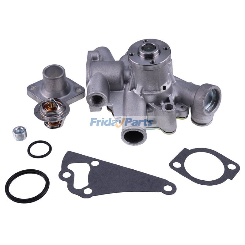  Water Pump & Thermostat Kit & Covers For JOHN DEERE