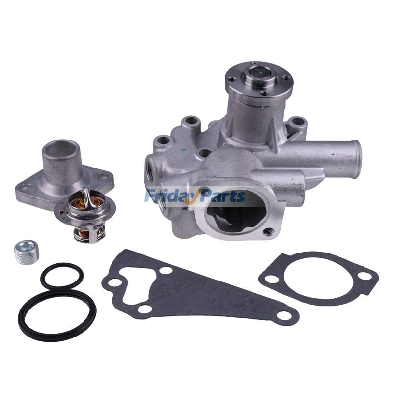 Wasserpumpe & Thermostat Kit & Abdeckung YM119660-42004 YM129350-49800 YM129350-49530 für Komatsu Motor 3D72-2HA 3D74E-3B 3D72N-2BB