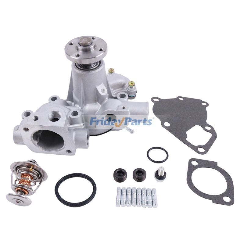 Water Pump & Thermostat MIA880695 for John Deere Engine 3013 3016 Tractor 2027R 2520 3005 790