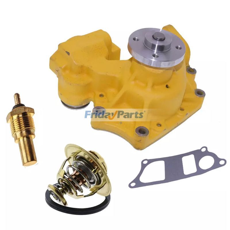 Water Pump & Thermostat & Sensor for Komatsu Engine 4D95 Dozer D20-6 D21-6 D20-7 D21A-6