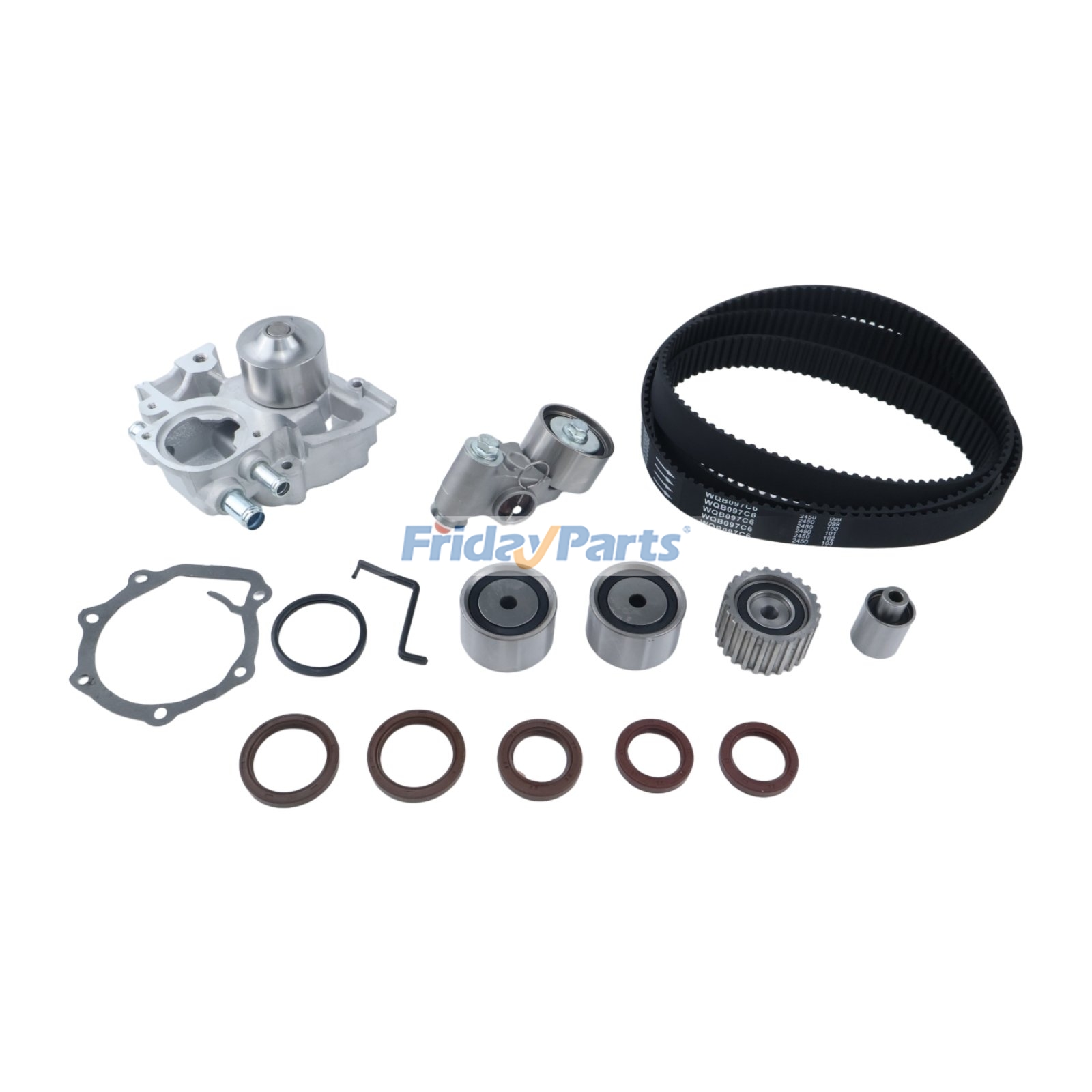 Water Pump Timing Belt Kit TCKWP328C for Subaru Engine EJ255 EJ257 EJ205 EJ20T EJ25T Vehicle Impreza Forester Legacy