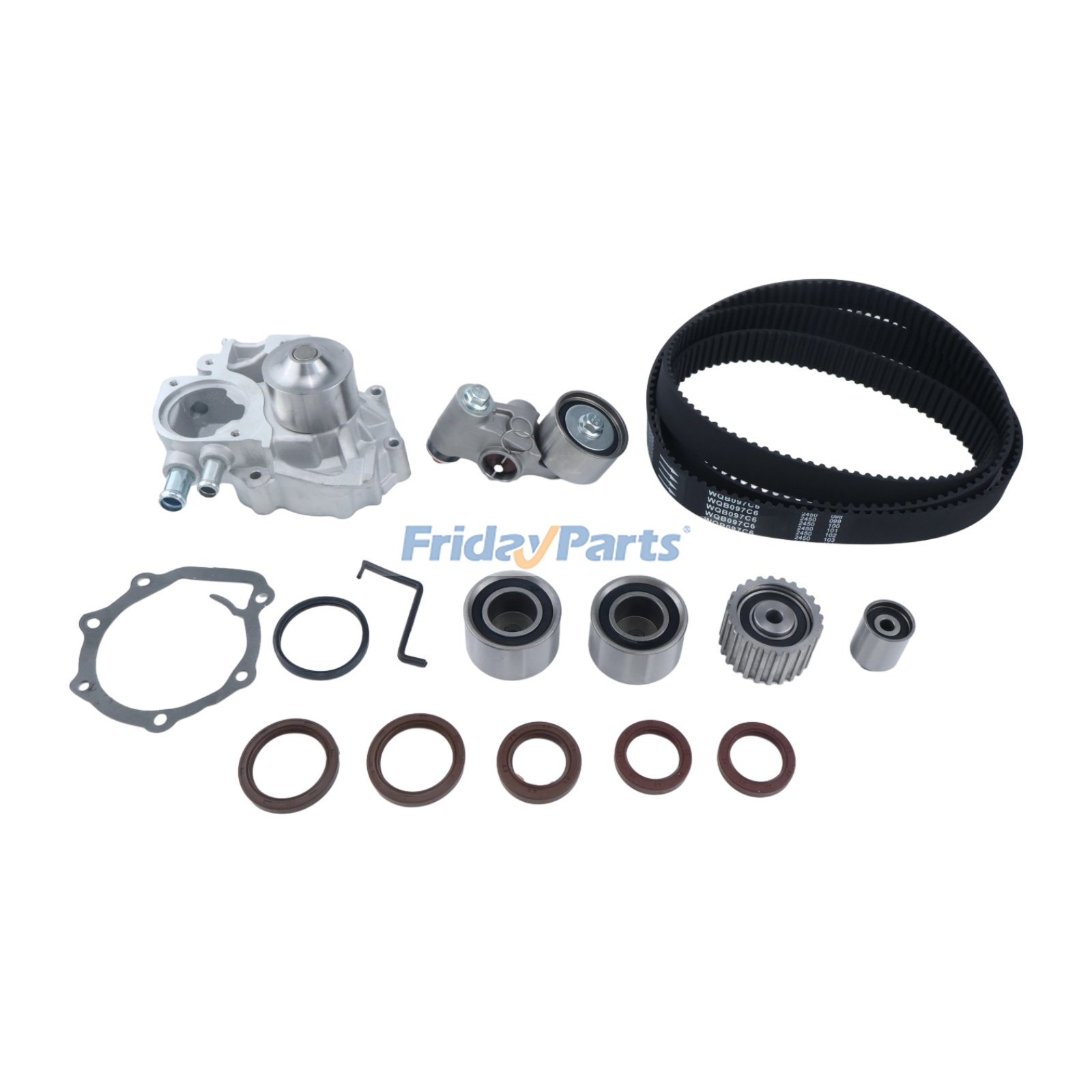 FridayParts Water Pump Timing Belt Kit for Subaru Impreza Forester Legacy