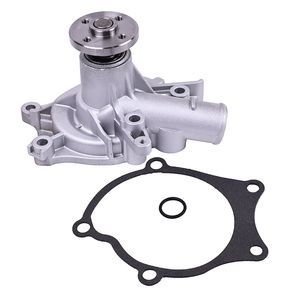 Bomba de agua con junta 1232510 para motor Mitsubishi 4G63 4G64 Carretilla elevadora Clark C20CLC232L CGC20C365L CGC25C365G CGC30C365L CGP20P365L GCX20EGX230E GCX30EGX230E