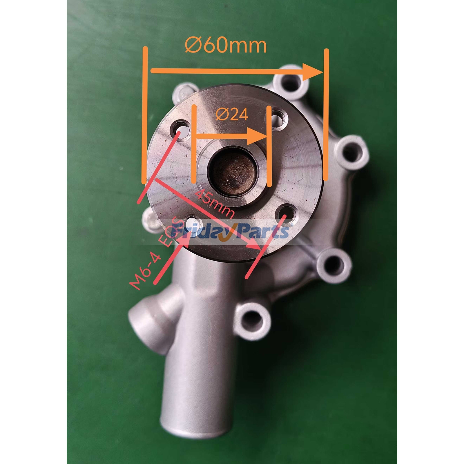 Water Pump With Gasket for Engine,Excavator,Tractor
