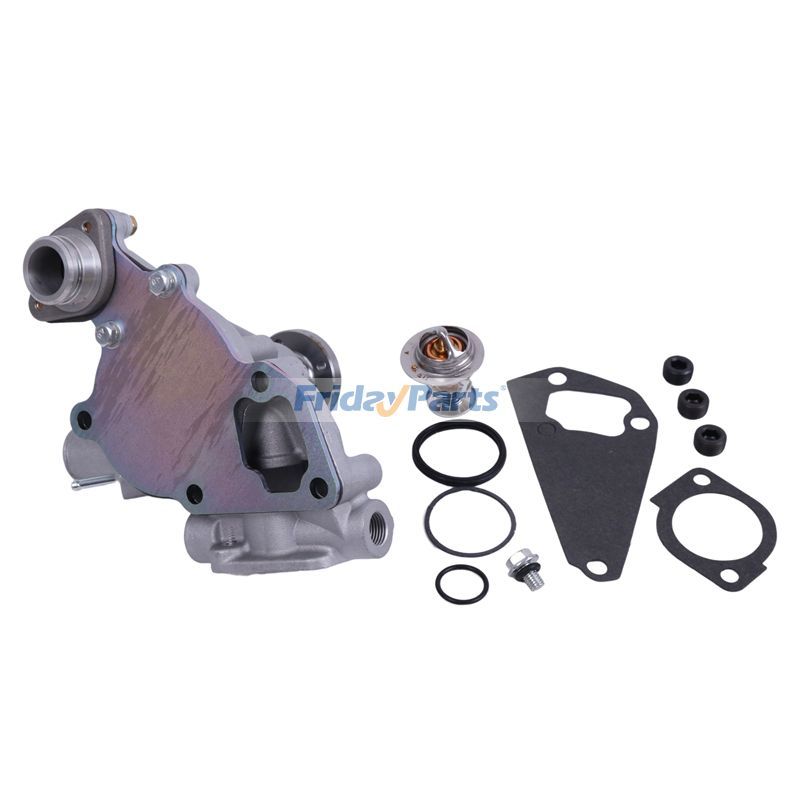 Water Pump With Gasket & Thermostat for Loader