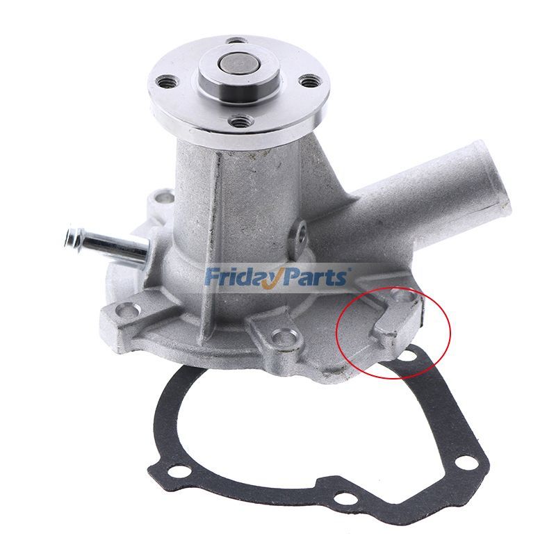 FridayParts Wasserpumpe mit Kühlerschläuchen