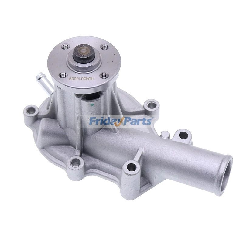 FridayParts Water Pump with Thermostat Cover Kit