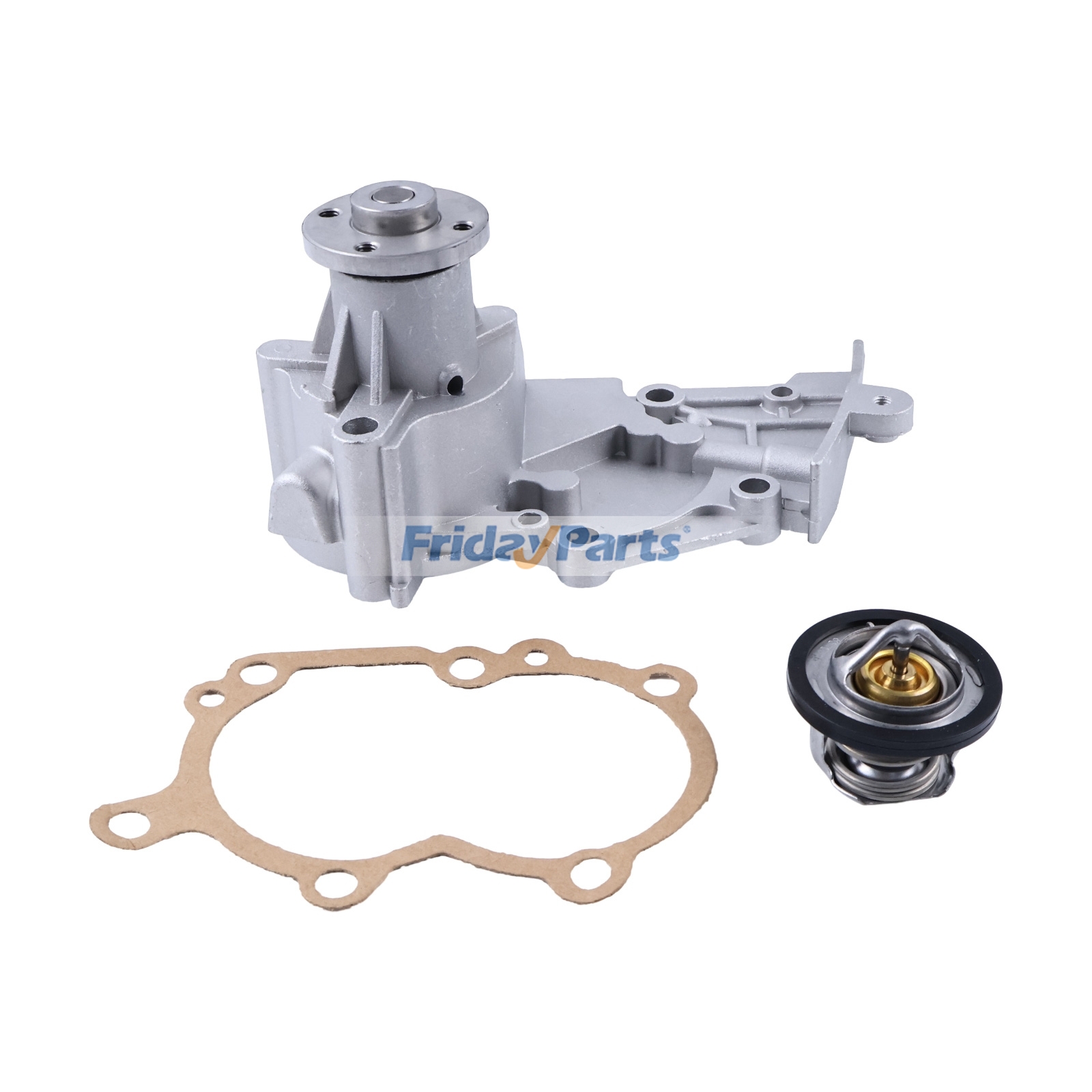 Water Pump With Thermostat for Yanmar John Deere for Engine,Heavy-Duty UTV