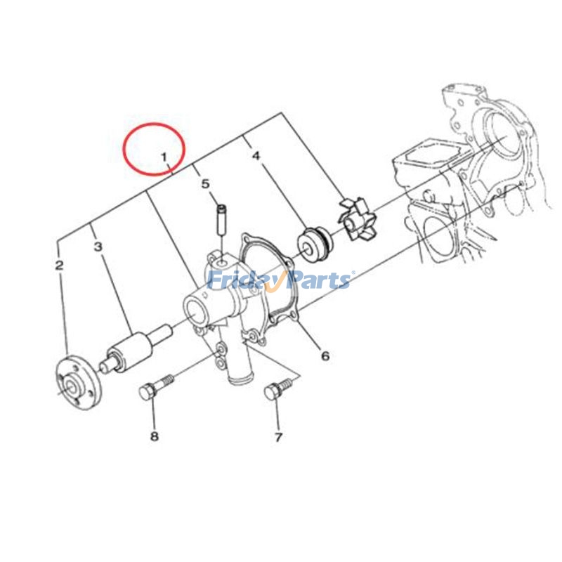 Pompe à eaupour Générateur