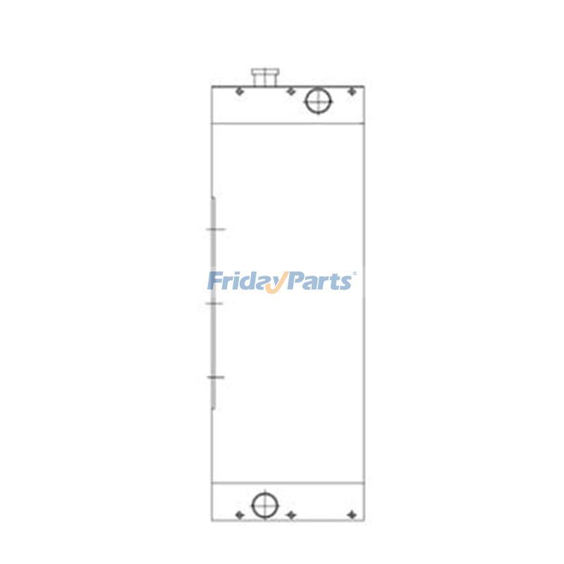 Water Tank Radiator for Excavator