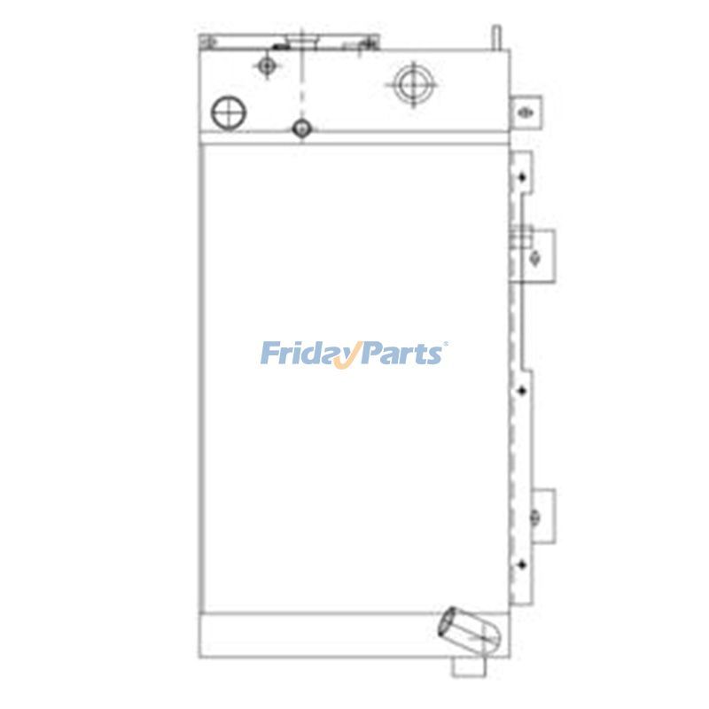  Water Radiator Core For VOLVO