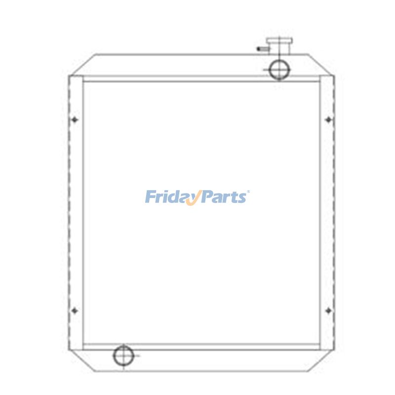 Water Tank Radiator 14522957 14523887 14503550 14523888 14521810 for Volvo Excavator EC55B EW55B