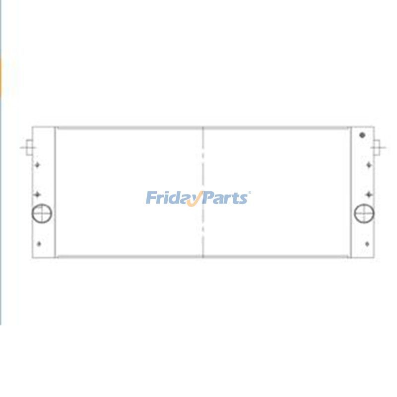 Water Radiator Core 14548409 14573686 for Volvo Excavator EC210C