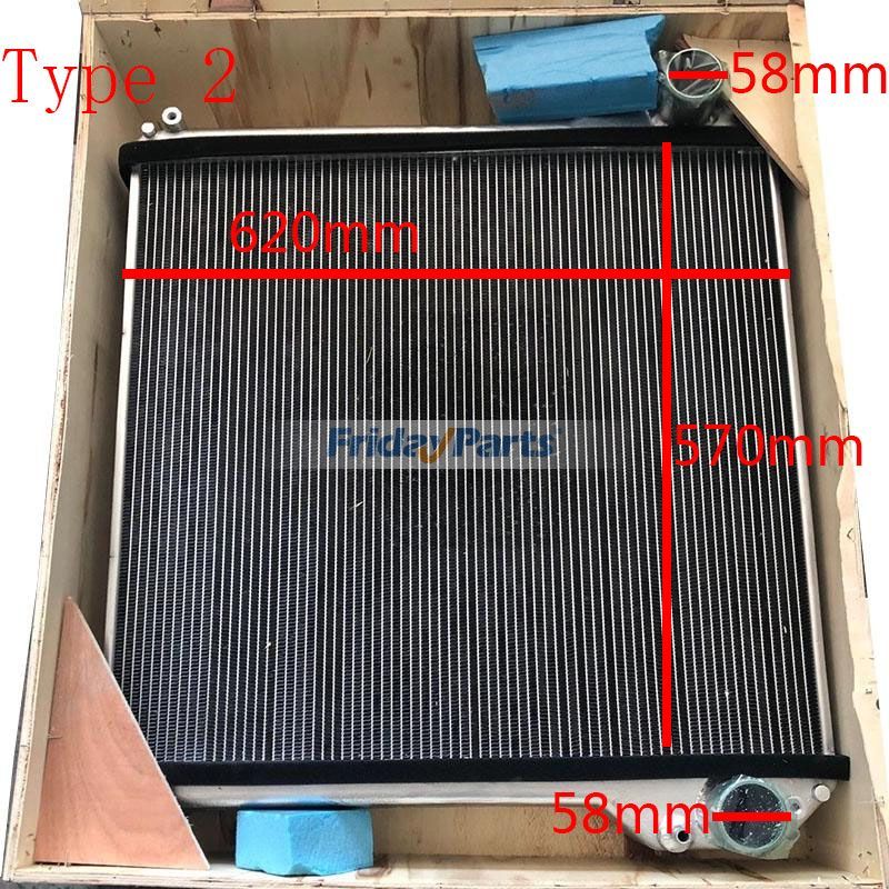 Engine,Loader Water Radiator Core