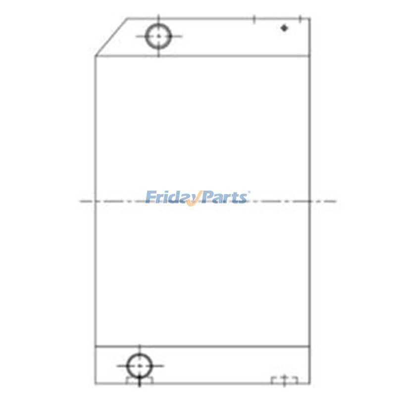 Water Tank Radiator for Excavator