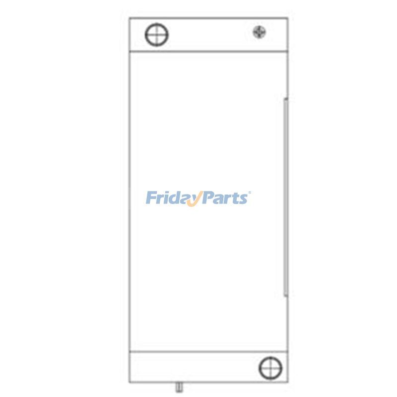 Radiator for Telehandler