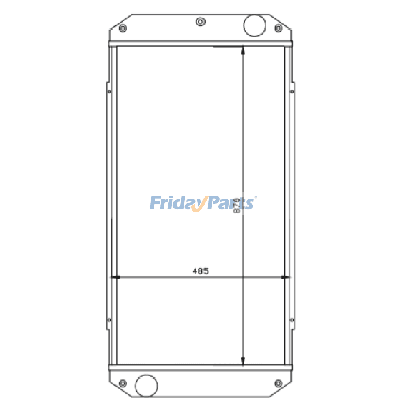 Water Radiator Coreerpillar CAT for Motor Grader