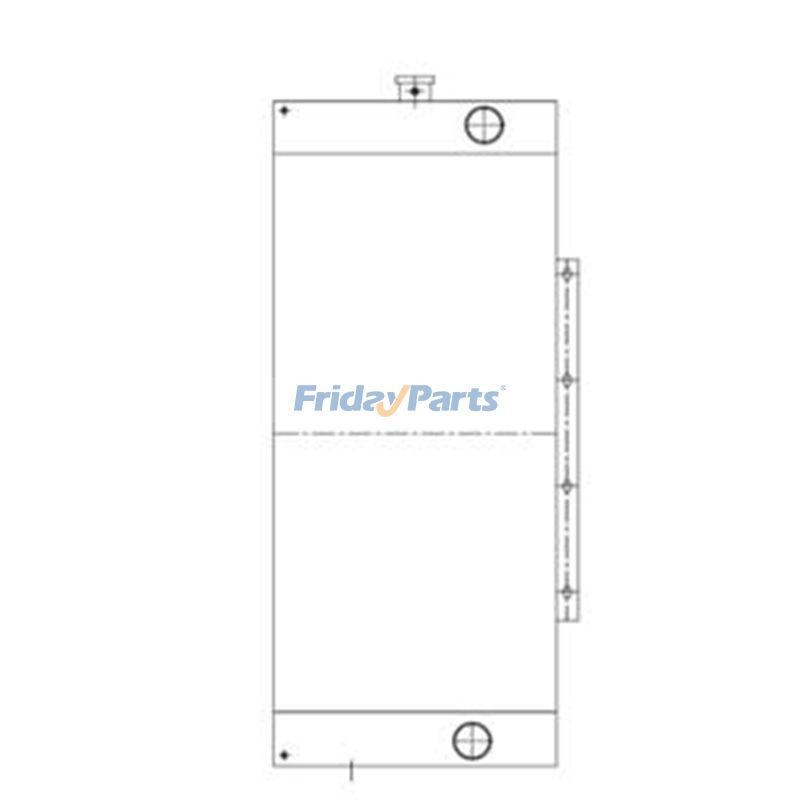 Water Radiator Core JS130LC JS140 in Stock in China