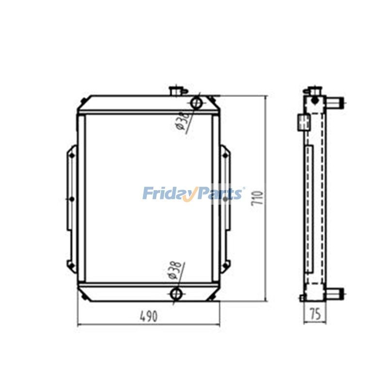 Buy Water Tank Radiator 11m8 For Hyundai Excavator R55 7 R55w 7 Buy Water Tank Radiator 11m8 For Hyundai Excavator R55 7 R55w 7