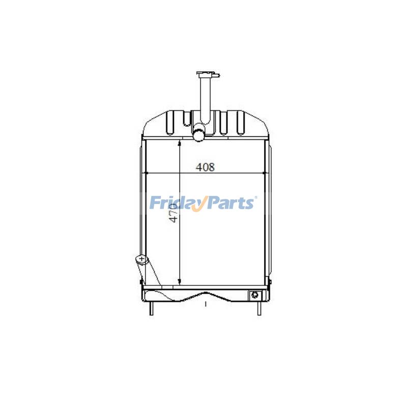 Water Tank Radiator for Tractor