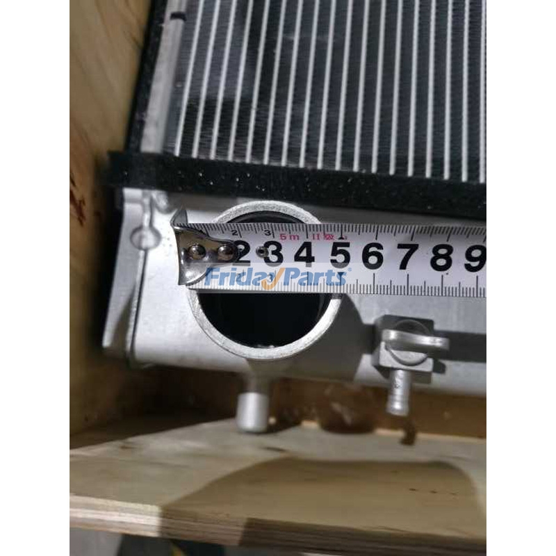 Radiador de depósito de agua 206-03-22412 para excavadora Komatsu PC270-8, PC270LC-8, PC290LC-8, PC290LC-8K y PC290NLC-8K.