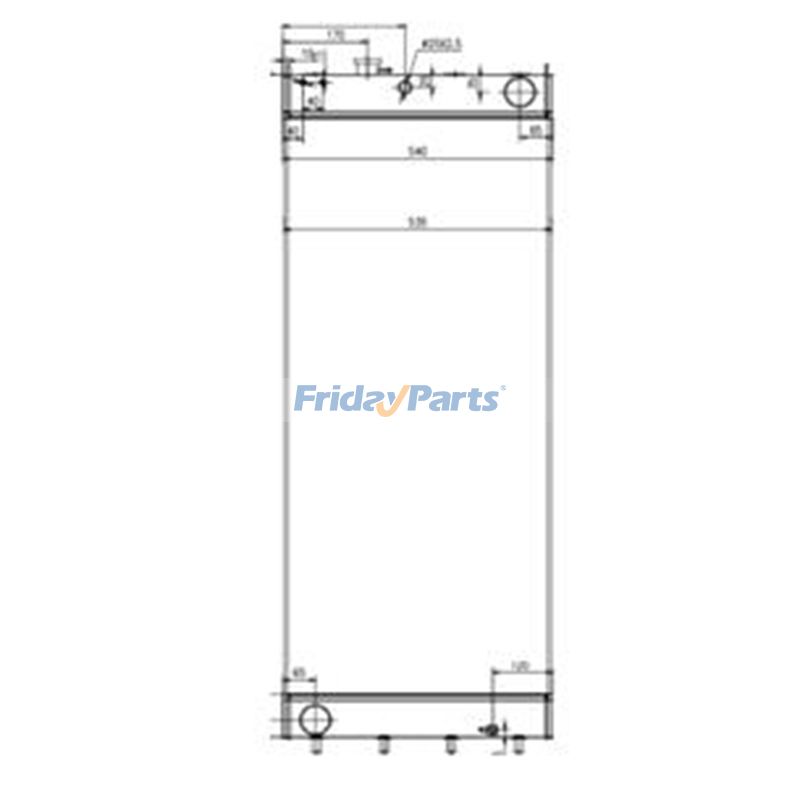 Water Tank Radiator in Stock in China