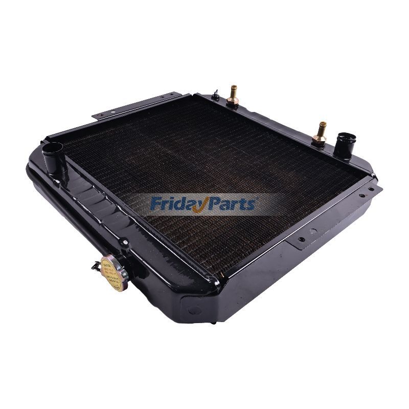 All-Aluminum Radiator For Nissan Forklift A10-A25 H20 (1988-1992) – 2-Row Downflow, Usradiatorfactory