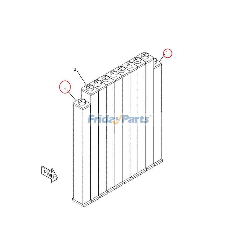 Water Tank Radiatorerpillar CAT for Dozer,Engine