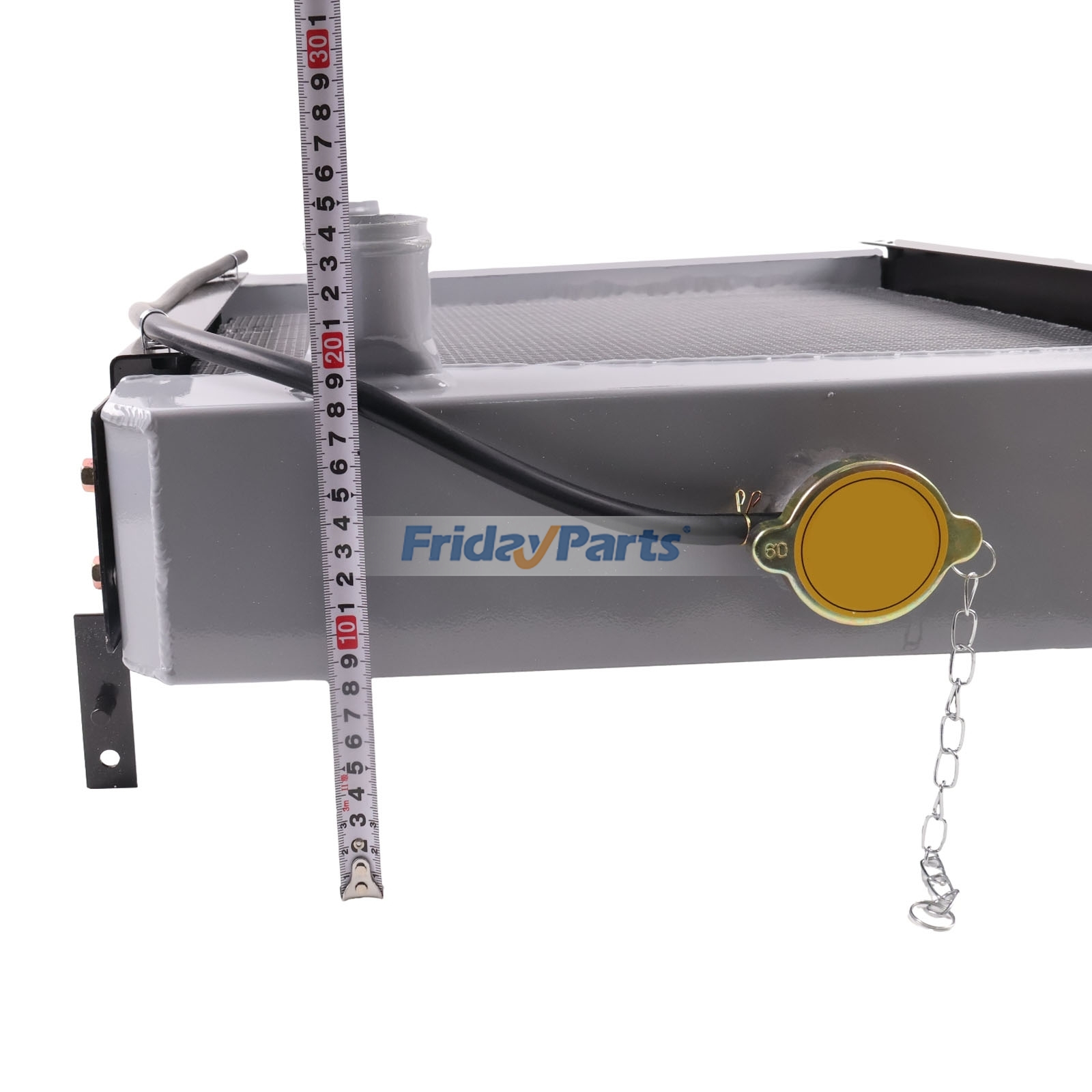 Radiador del tanque de agua 237992A3 237991A2 para minicargadoras CASE 75XT 85XT 90XT 95XT para Pala cargadora