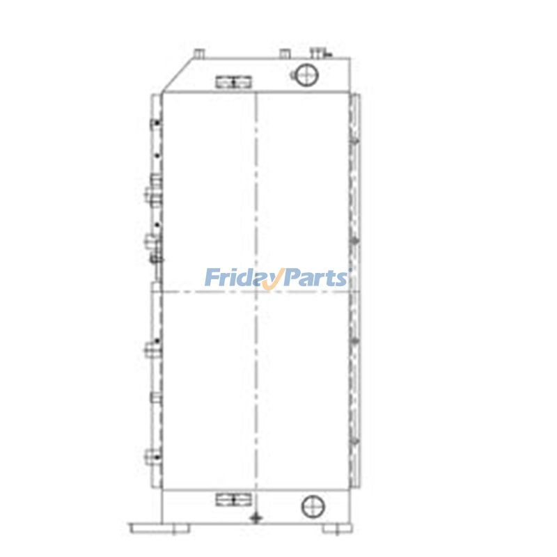 Water Tank Radiatorerpillar CAT for Excavator