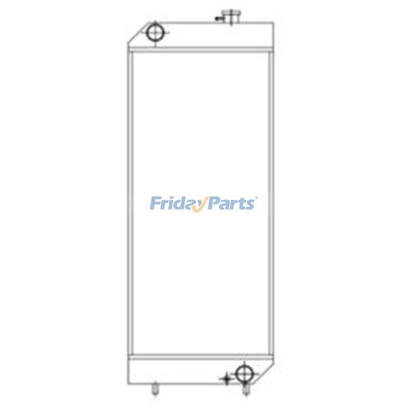 Water Tank Radiator 3535549 for Caterpillar CAT Excavator E326D E329D-NEW