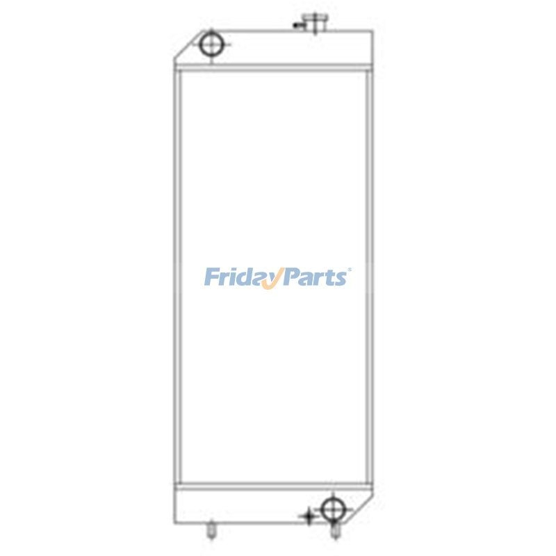 buy Water Tank Radiator 3535549 for Caterpillar CAT Excavator E326D ...