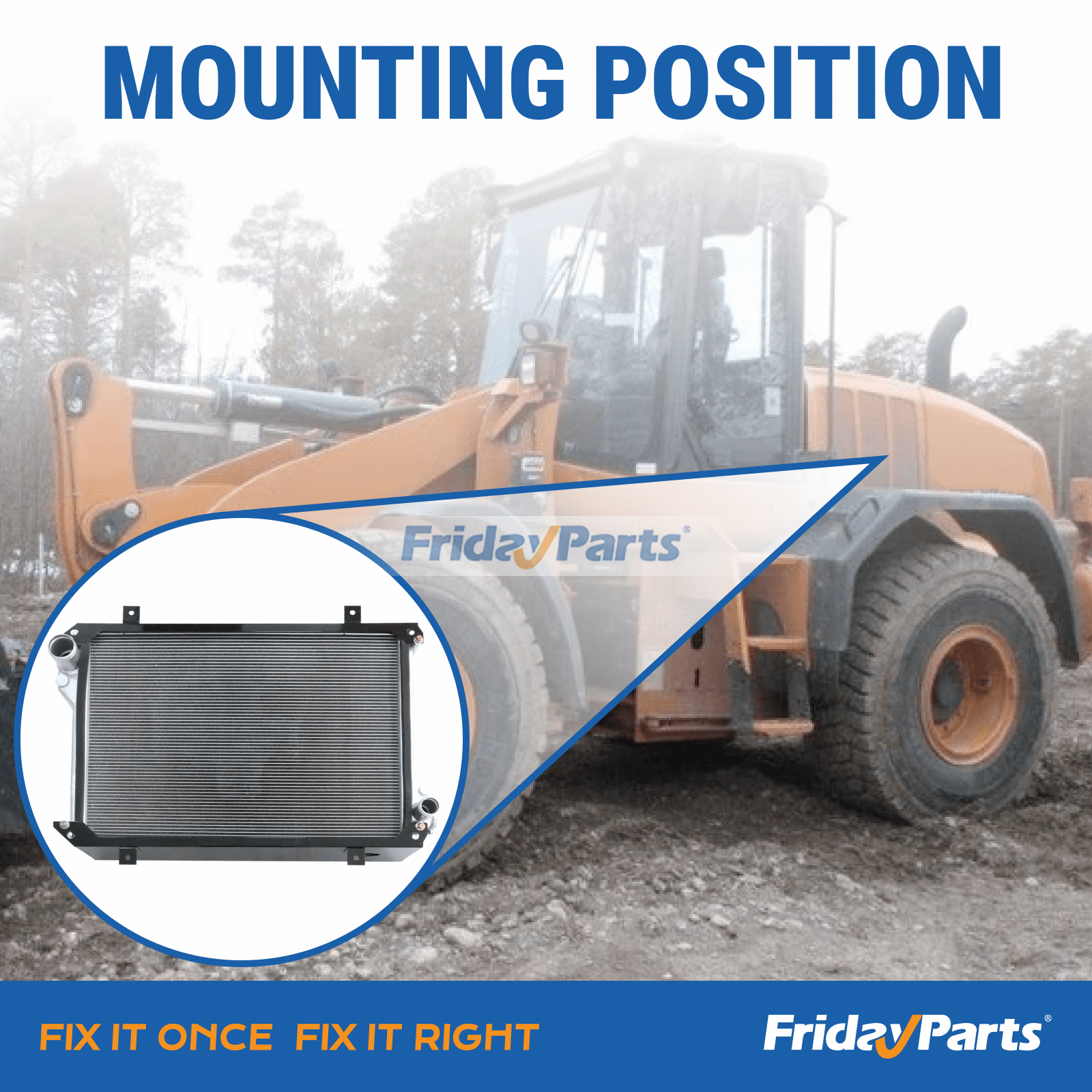 Water Tank Radiator 47775033 84232364 for CASE 721F 621F 821G New Holland W130C W170B W130B W190C for less