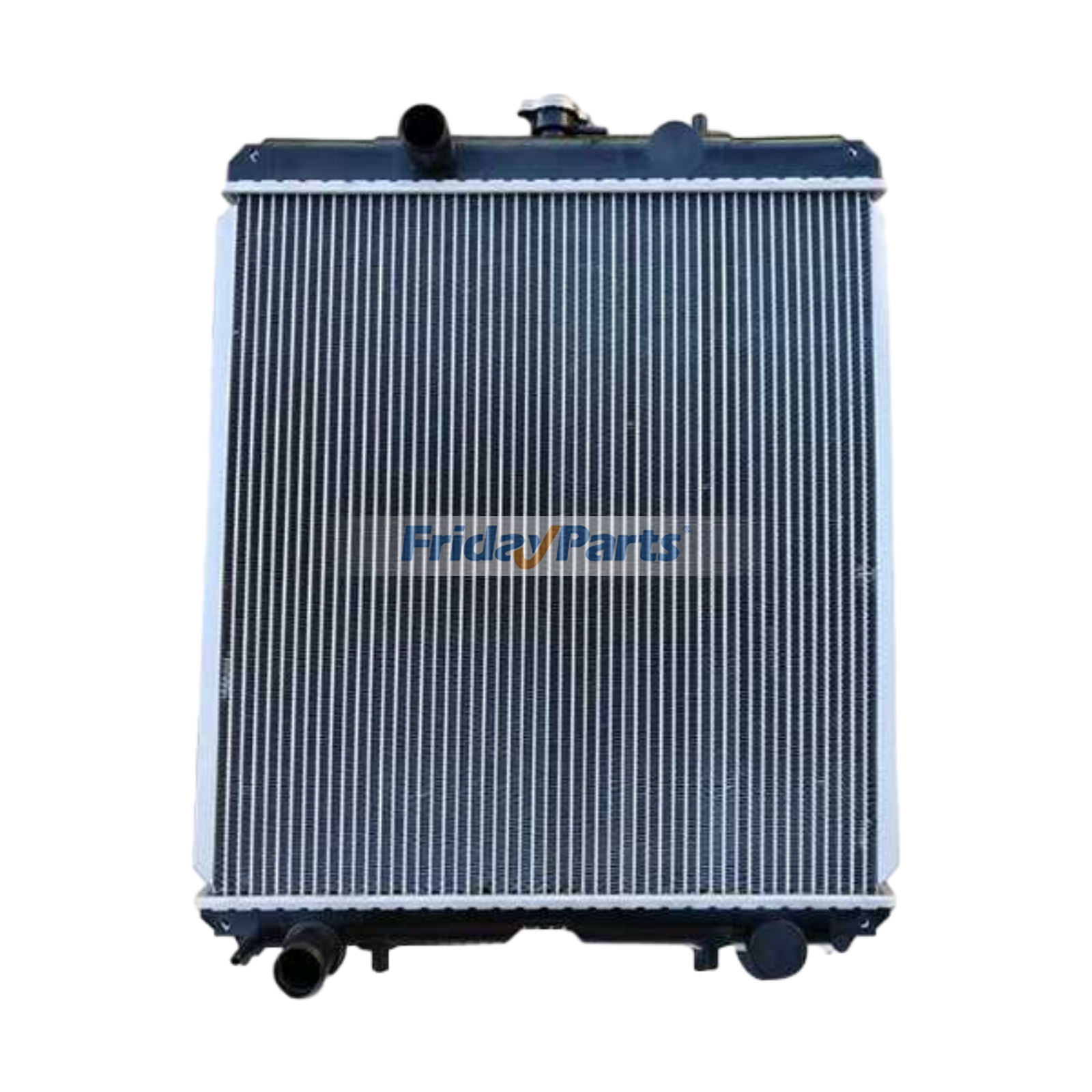 Radiador de depósito de agua 5T170-25200 para cosechadora Kubota 688