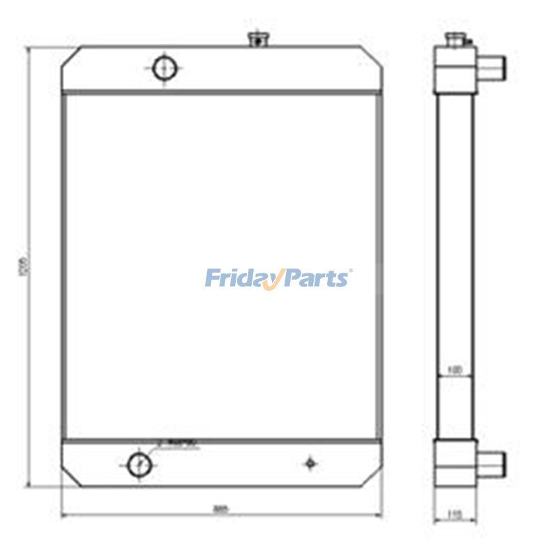 Water Tank Radiatorerpillar CAT for Excavator