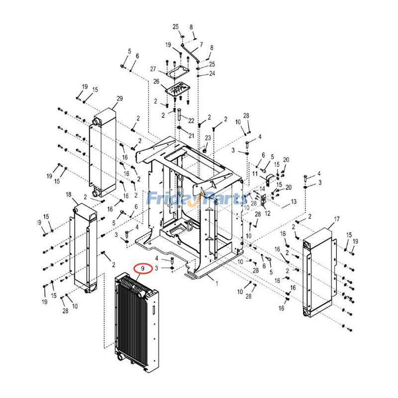 Water Tank Radiator in Stock in China