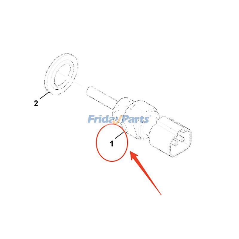 Water Temperature Sensor for Loader