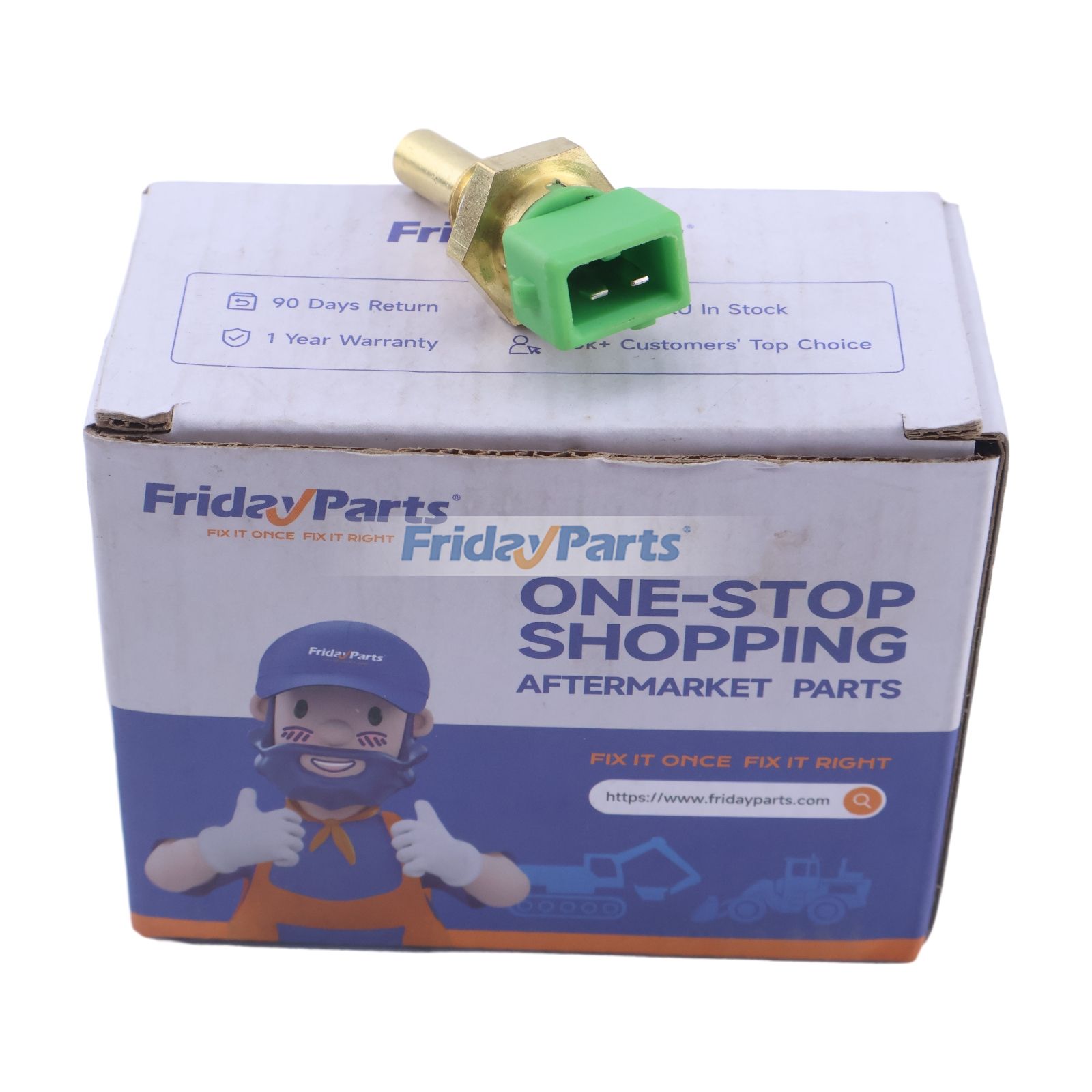 Water Temperature Sensor 89422-76002-71 for Toyota Engine 3Z 1DZ 15Z Forklift 50-5FD60 50-5FD70 5FD80 42-7FD35 42-7FD40 42-7FD45