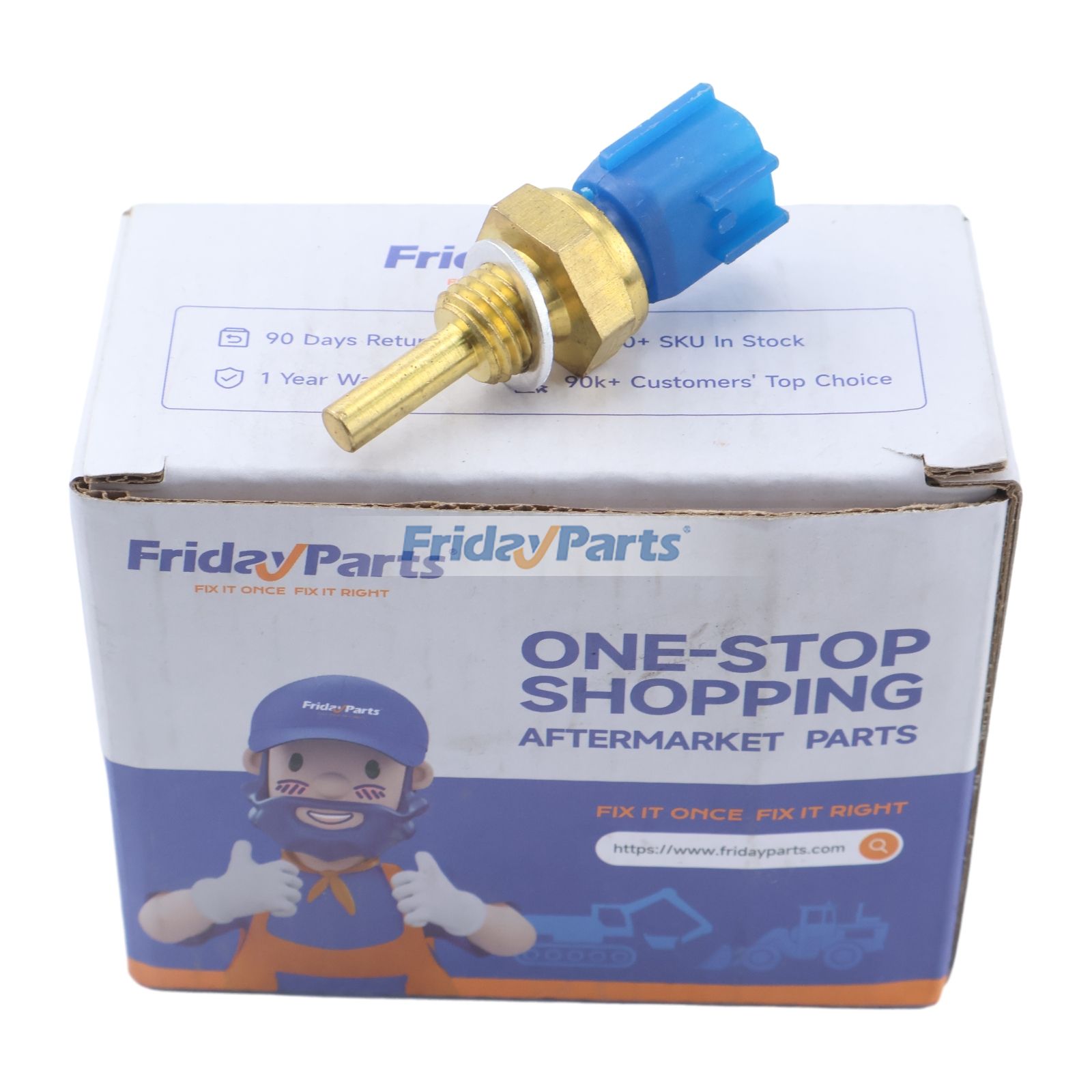 Sensor de temperatura del agua 90425-02020 para carretilla elevadora Mitsubishi FG40K FG45K FG50K Caterpillar CAT GP40K GP45K GP50K