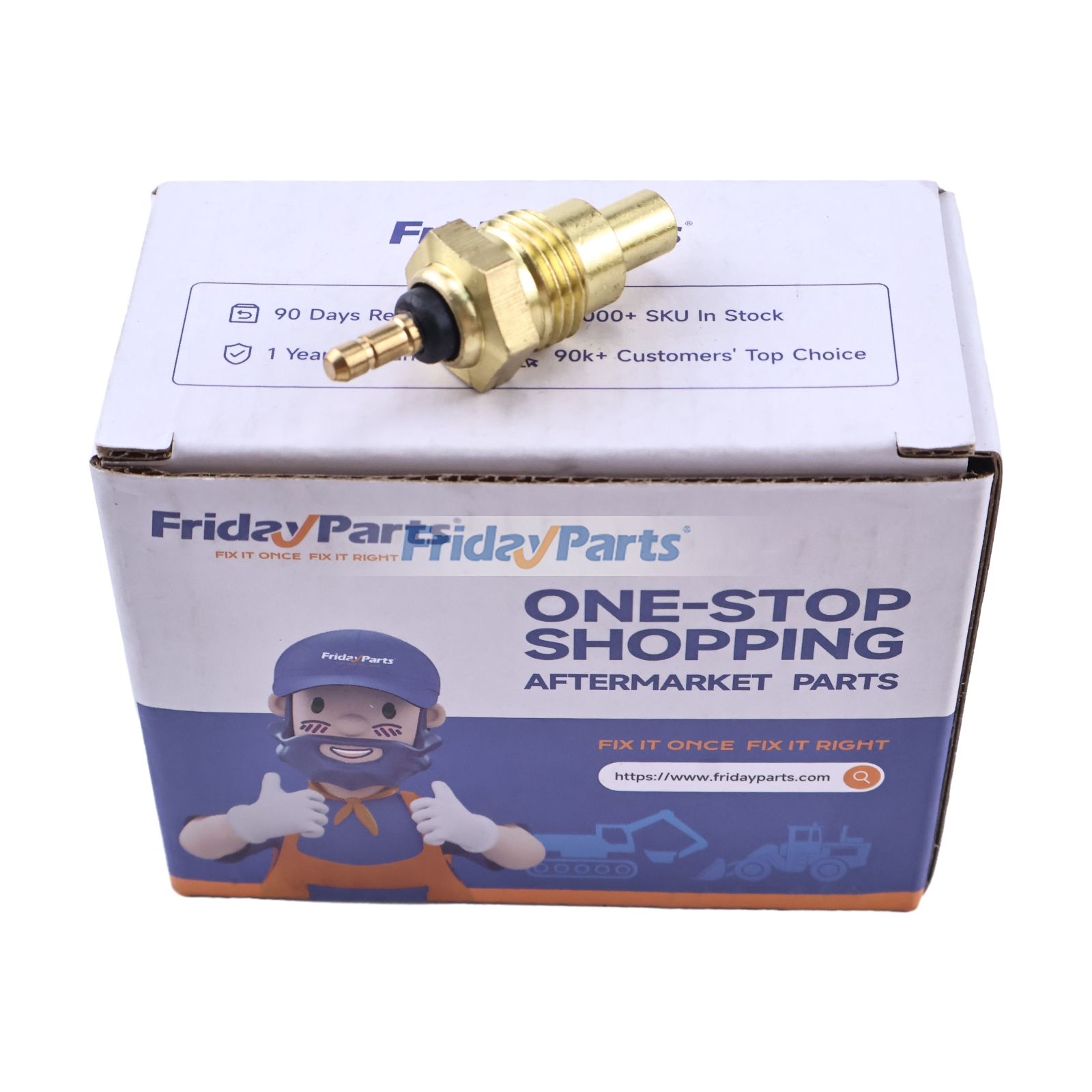 Sensor de temperatura del agua T110736 para John Deere 4210 3203 670 770 870 970 1070 4105 3005 4005 1025R 1026R 1023E