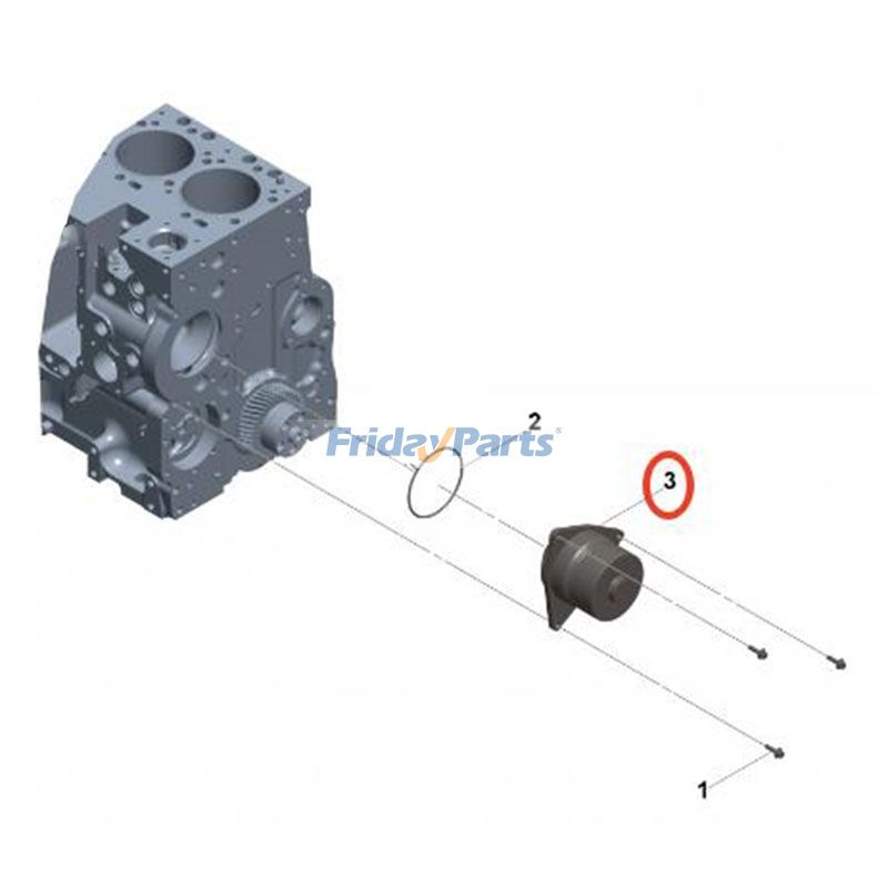 FridayParts Water Pump