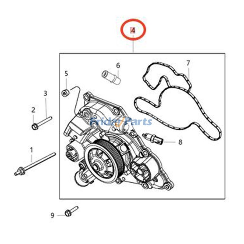 Pompe à eau de FridayParts