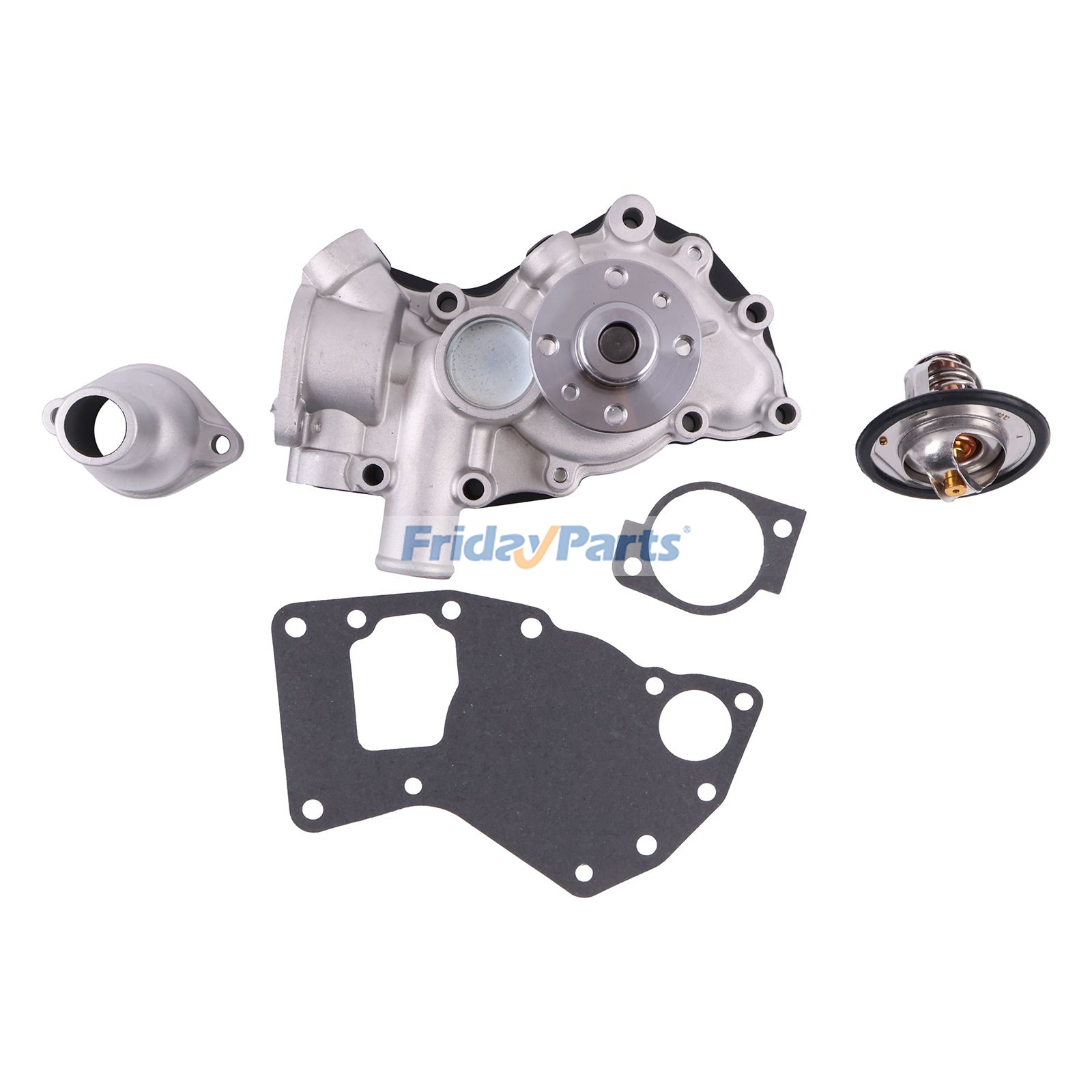  Water Pump With Gasket & Thermostat & Pipe  For HITACHI