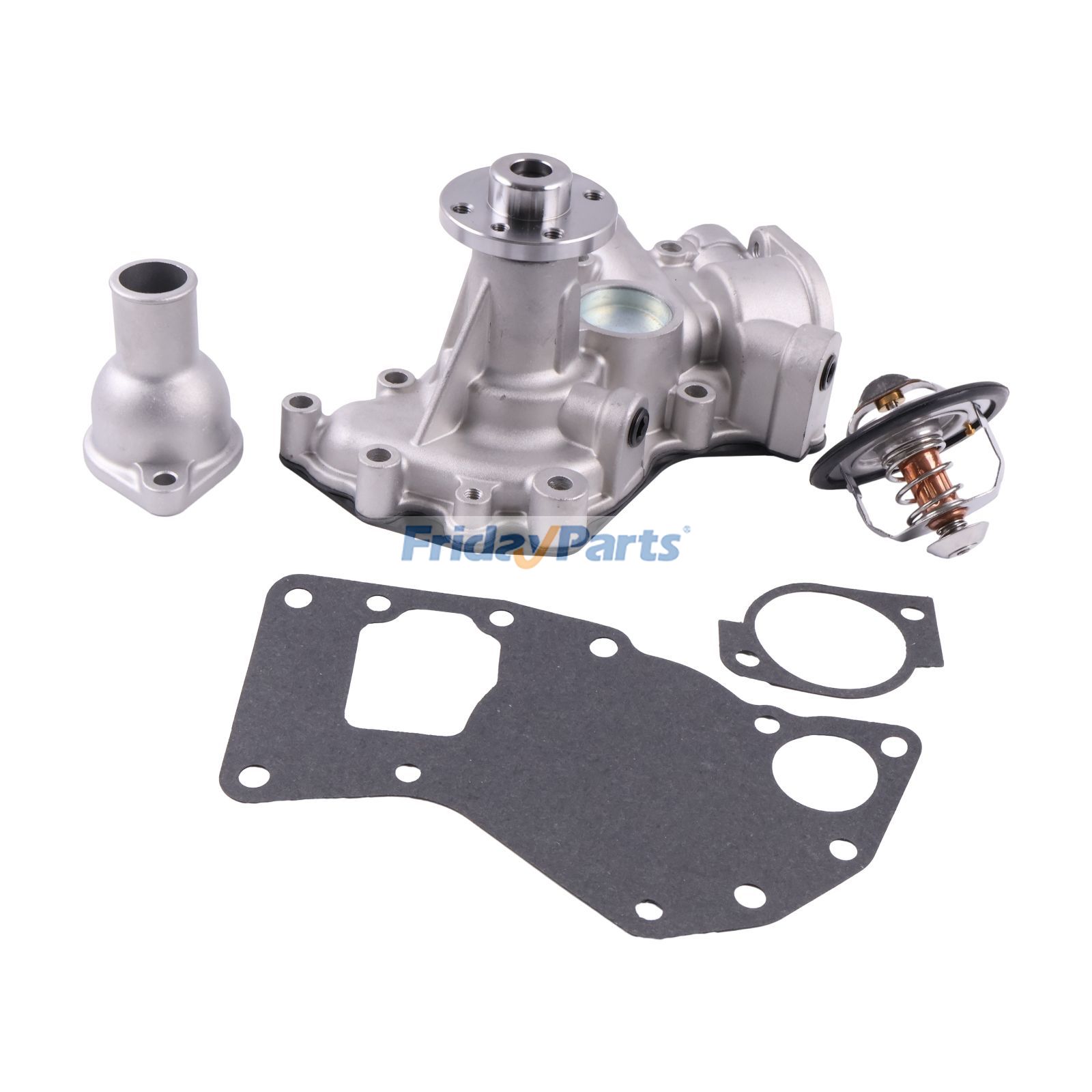 Pompe à eau 8981262300 avec joint et thermostat 8973617700 et tuyau 8971690151 pour moteur Isuzu 4LE1 4LE2 John Deere Excavator 75D 85DpourPour JOHN DEERE