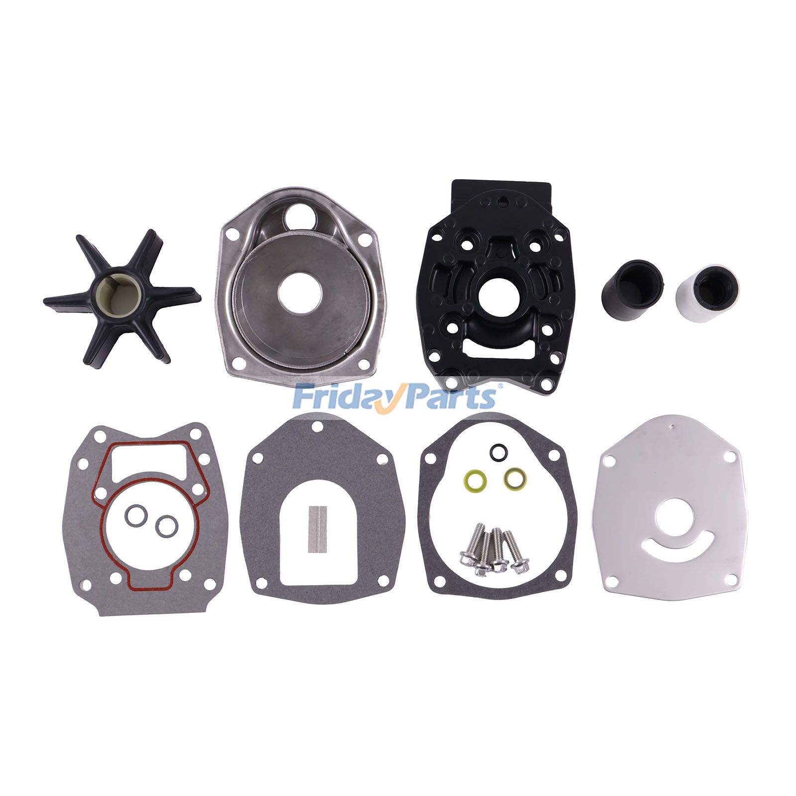 Kit de reconstruction de turbine de pompe à eau 46-8M0113799 pour moteur hors-bord Mercury 70HP 75HP 80HP 90HP