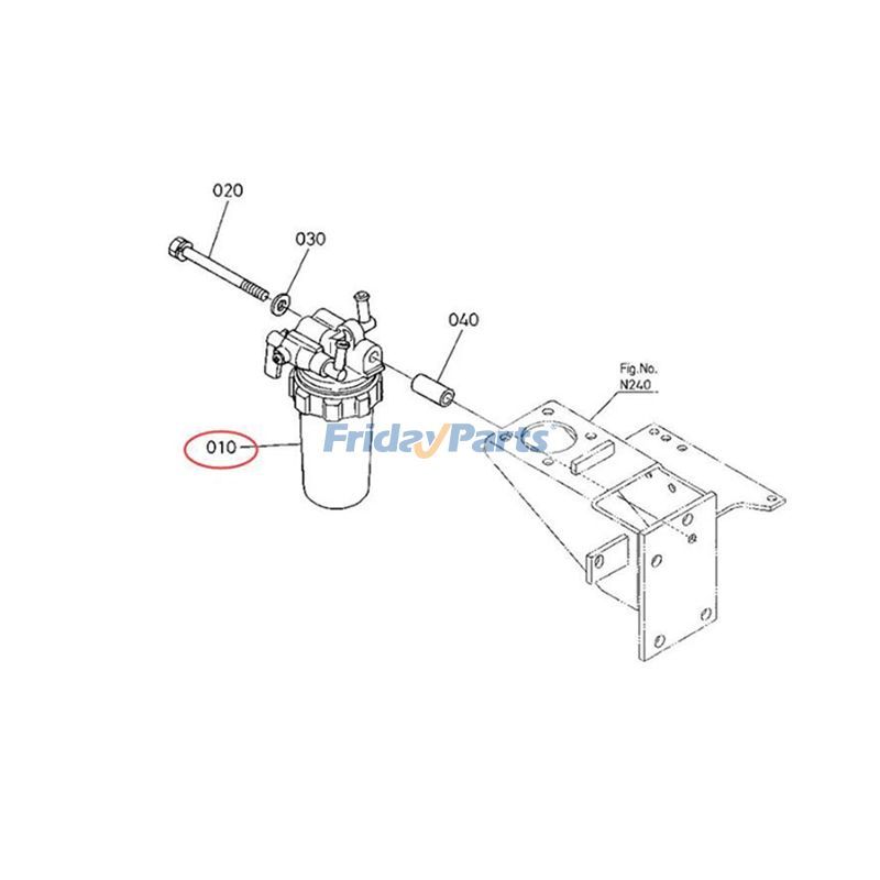 FridayParts Water SeparatorDTCC