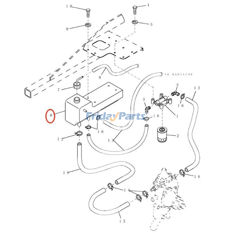 Water Tank for Other Agricultural Equipment