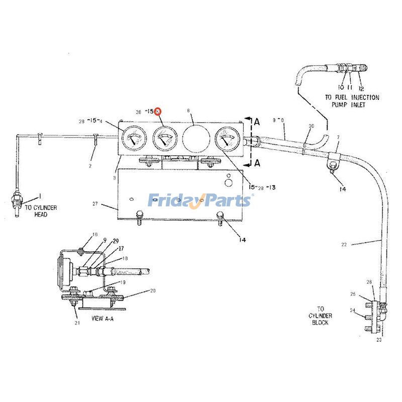 Parte para Motor,Pala cargadora,Motoniveladora,Tractor,Otros equipos de construcción
